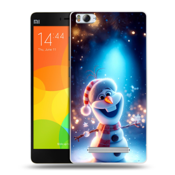 Пластиковый чехол на Xiaomi Mi4i с принтом Новый год Пластиковый чехол на Xiaomi Mi4i с принтом Новый год