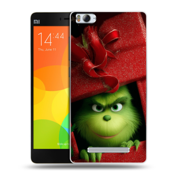 Пластиковый чехол на Xiaomi Mi4i с принтом Новый год Пластиковый чехол на Xiaomi Mi4i с принтом Новый год