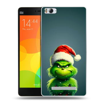 Пластиковый чехол на Xiaomi Mi4i с принтом Новый год