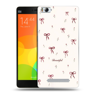 Пластиковый чехол на Xiaomi Mi4i с принтом для девочек Пластиковый чехол на Xiaomi Mi4i с принтом для девочек