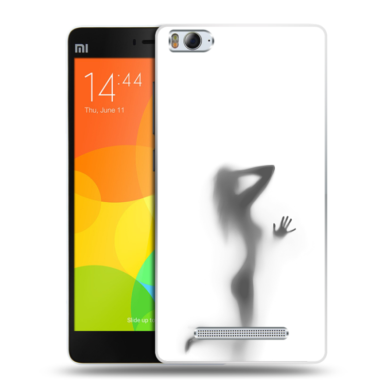 Пластиковый чехол на Xiaomi Mi4i с принтом Силуэт Пластиковый чехол на Xiaomi Mi4i с принтом Силуэт