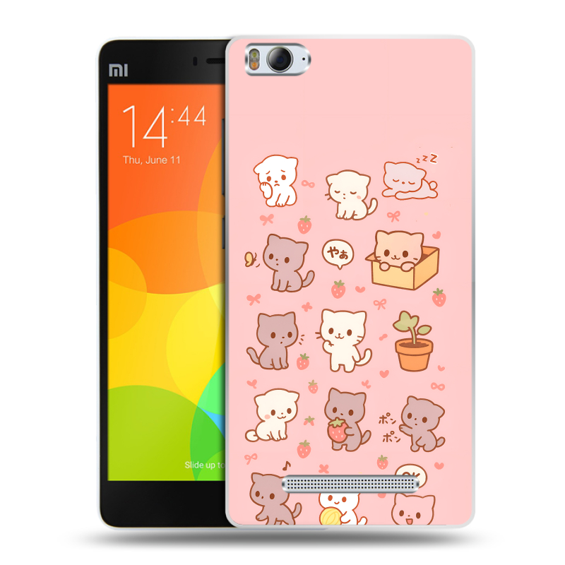Пластиковый чехол на Xiaomi Mi4i с принтом Hello Kitty Хелоу Кити Пластиковый чехол на Xiaomi Mi4i с принтом Hello Kitty Хелоу Кити