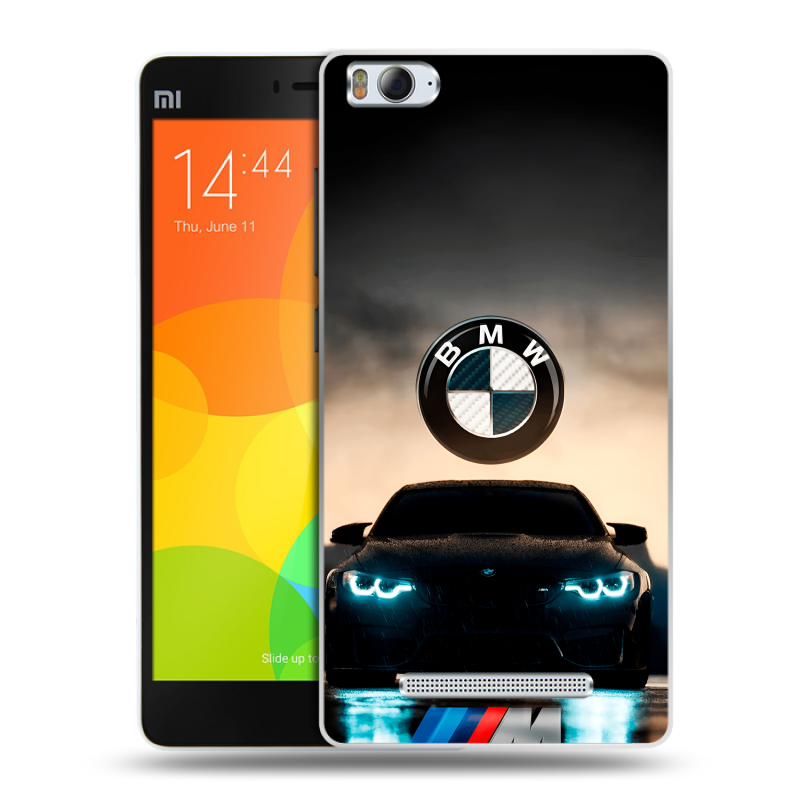 Пластиковый чехол на Xiaomi Mi4i с принтом БМВ BMW Пластиковый чехол на Xiaomi Mi4i с принтом БМВ BMW