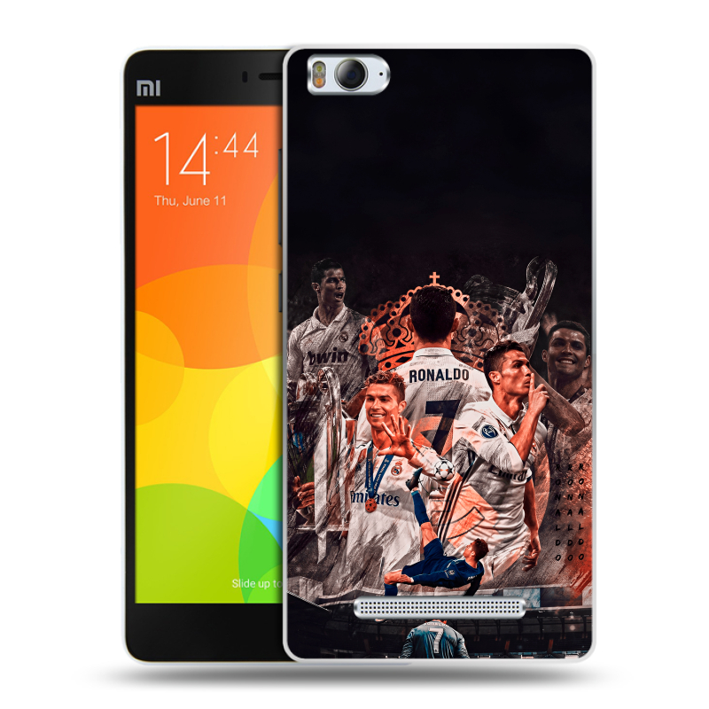 Пластиковый чехол на Xiaomi Mi4i с принтом Реал Роналдо Real Ronaldo Пластиковый чехол на Xiaomi Mi4i с принтом Реал Роналдо Real Ronaldo