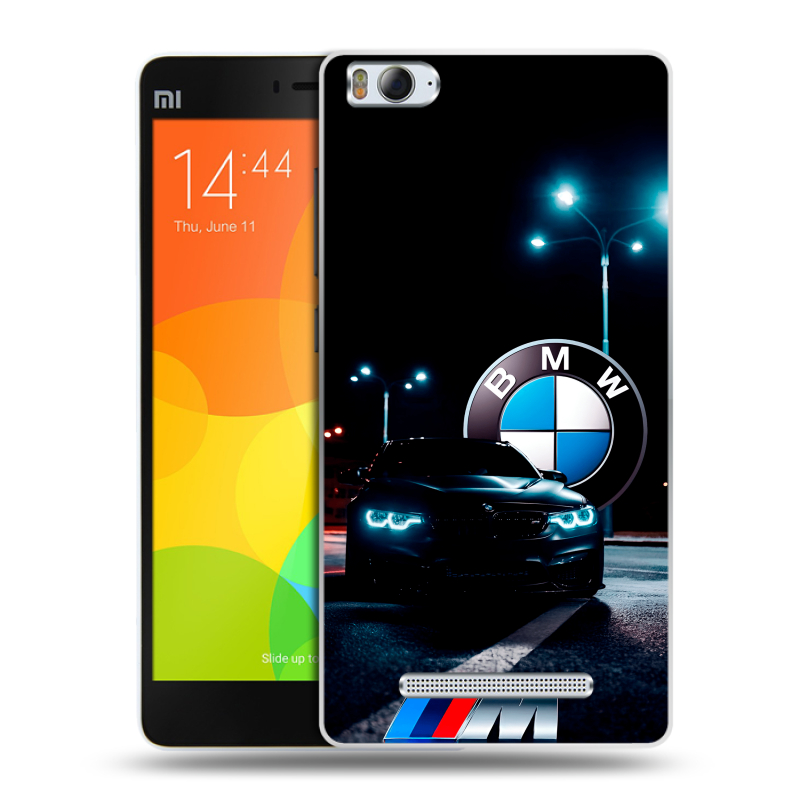 Пластиковый чехол на Xiaomi Mi4i с принтом БМВ BMW Пластиковый чехол на Xiaomi Mi4i с принтом БМВ BMW