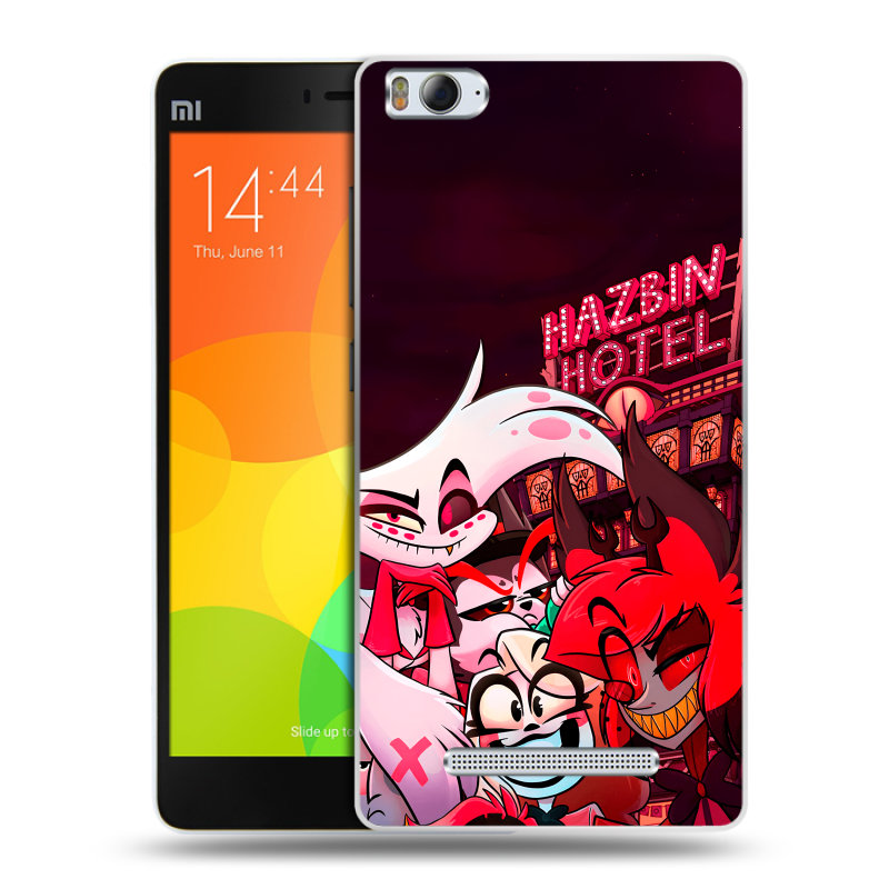 Пластиковый чехол на Xiaomi Mi4i с принтом Hazbin Hotel Отель Хазбин Пластиковый чехол на Xiaomi Mi4i с принтом Hazbin Hotel Отель Хазбин