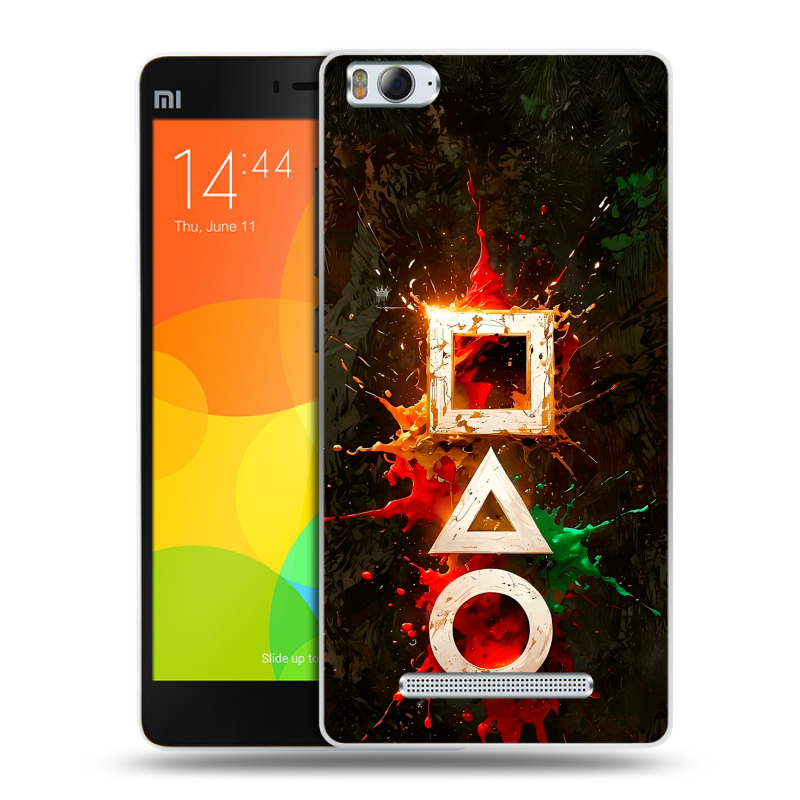 Пластиковый чехол на Xiaomi Mi4i с принтом Squid Game Игра кальмара Пластиковый чехол на Xiaomi Mi4i с принтом Squid Game Игра кальмара