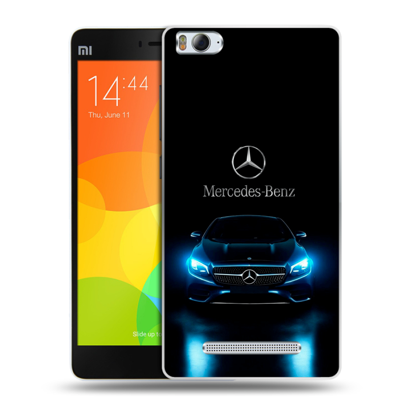 Пластиковый чехол на Xiaomi Mi4i с принтом Mercedes Мерседес Пластиковый чехол на Xiaomi Mi4i с принтом Mercedes Мерседес