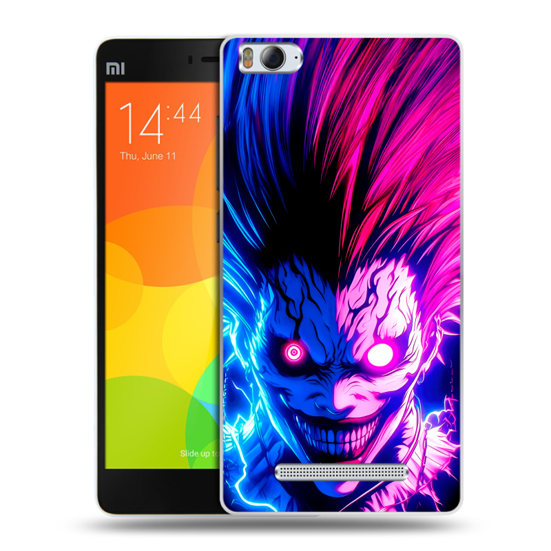 Пластиковый чехол на Xiaomi Mi4i с принтом Death note Тетрадь смерти Пластиковый чехол на Xiaomi Mi4i с принтом Death note Тетрадь смерти