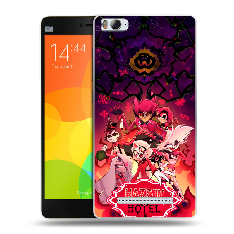 Пластиковый чехол на Xiaomi Mi4i с принтом Hazbin Hotel Отель Хазбин Пластиковый чехол на Xiaomi Mi4i с принтом Hazbin Hotel Отель Хазбин