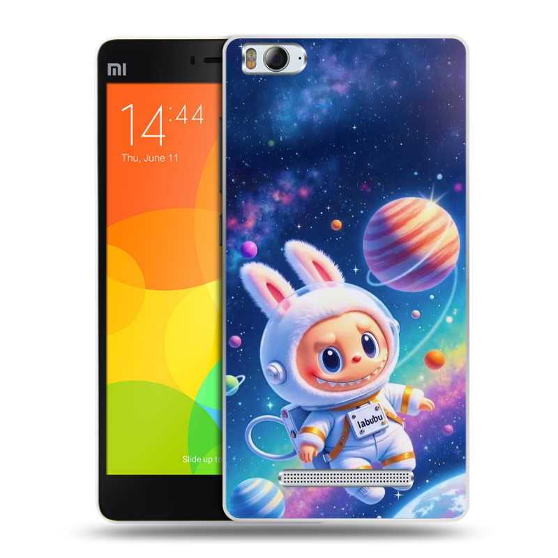 Пластиковый чехол на Xiaomi Mi4i с принтом Labubu Лабубу Пластиковый чехол на Xiaomi Mi4i с принтом Labubu Лабубу