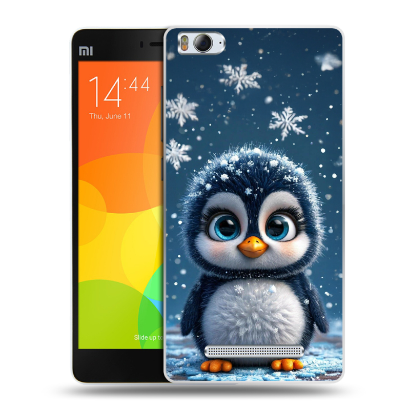 Пластиковый чехол на Xiaomi Mi4i с принтом Новый год Пластиковый чехол на Xiaomi Mi4i с принтом Новый год