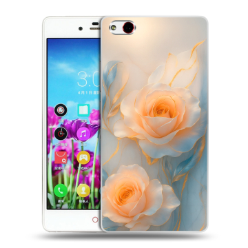Силиконовый чехол на ZTE Nubia Z9 Max с принтом Женский Силиконовый чехол на ZTE Nubia Z9 Max с принтом Женский