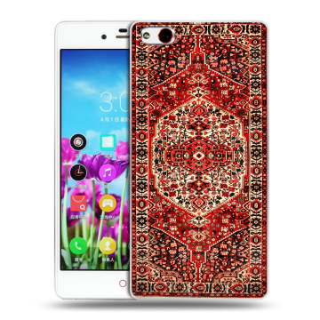 Силиконовый чехол на ZTE Nubia Z9 Max с принтом Ковер