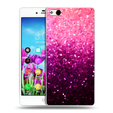 Силиконовый чехол на ZTE Nubia Z9 Max с принтом Блестки Силиконовый чехол на ZTE Nubia Z9 Max с принтом Блестки