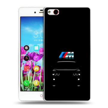 Силиконовый чехол на ZTE Nubia Z9 Max с принтом БМВ BMW Силиконовый чехол на ZTE Nubia Z9 Max с принтом БМВ BMW