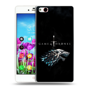 Силиконовый чехол на ZTE Nubia Z9 Max с принтом Игра Престолов Game Thrones