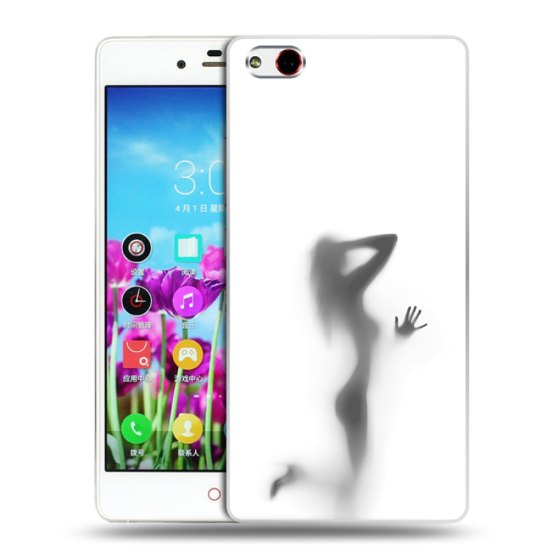 Пластиковый чехол на ZTE Nubia Z9 Max с принтом Силуэт Пластиковый чехол на ZTE Nubia Z9 Max с принтом Силуэт