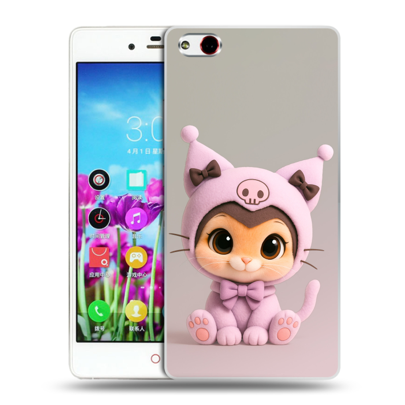 Силиконовый чехол на ZTE Nubia Z9 Max с принтом Куроми Kuromi Силиконовый чехол на ZTE Nubia Z9 Max с принтом Куроми Kuromi