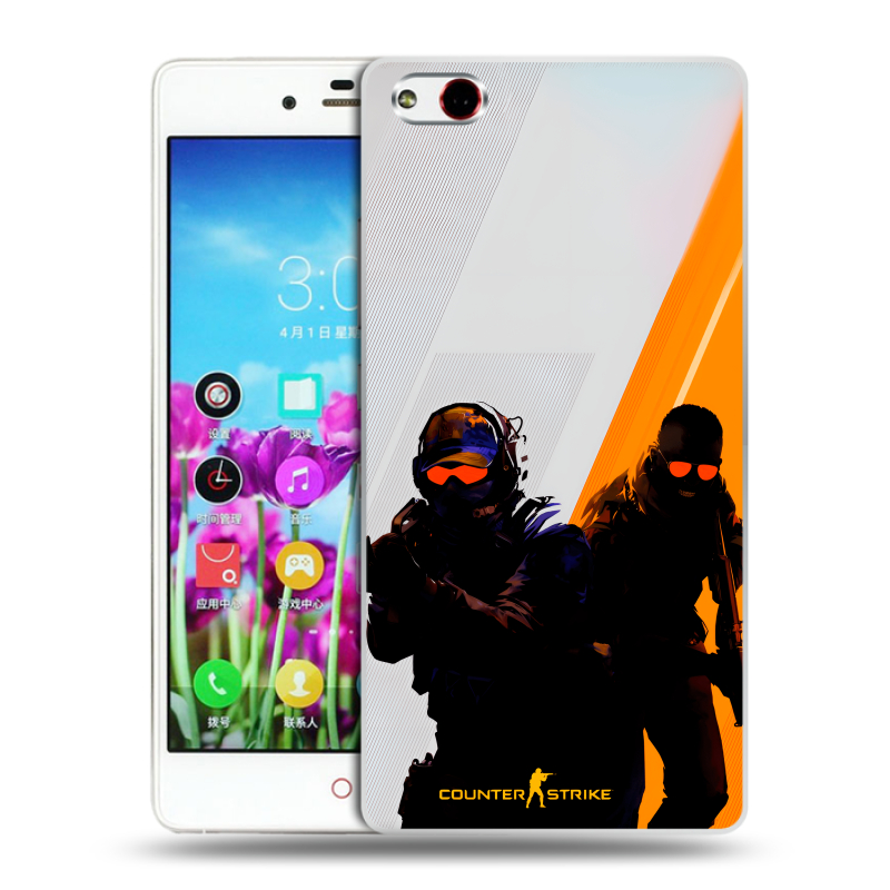 Пластиковый чехол на ZTE Nubia Z9 Max с принтом Контер страйк Counter strike Пластиковый чехол на ZTE Nubia Z9 Max с принтом Контер страйк Counter strike