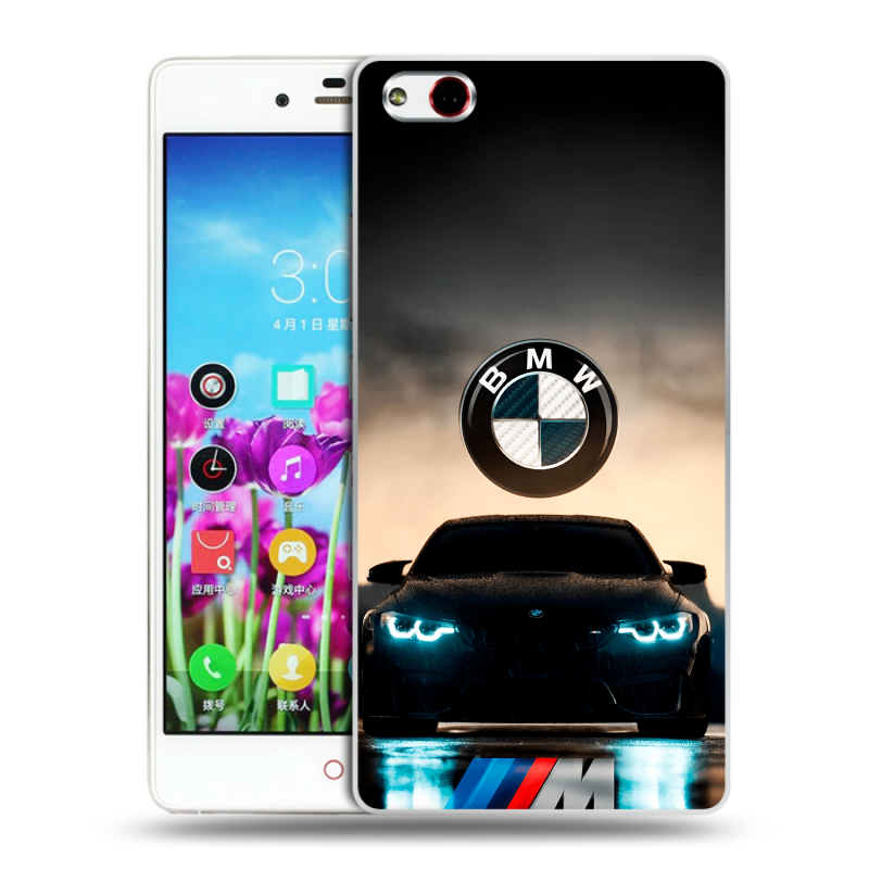 Пластиковый чехол на ZTE Nubia Z9 Max с принтом БМВ BMW Пластиковый чехол на ZTE Nubia Z9 Max с принтом БМВ BMW