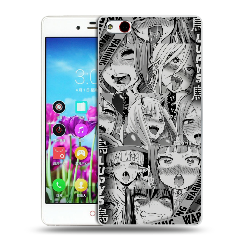 Силиконовый чехол на ZTE Nubia Z9 Max с принтом Ahegao Ахегао Аниме Силиконовый чехол на ZTE Nubia Z9 Max с принтом Ahegao Ахегао Аниме