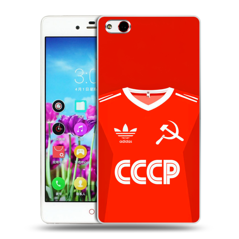 Пластиковый чехол на ZTE Nubia Z9 Max с принтом Флаг Герб СССР Пластиковый чехол на ZTE Nubia Z9 Max с принтом Флаг Герб СССР
