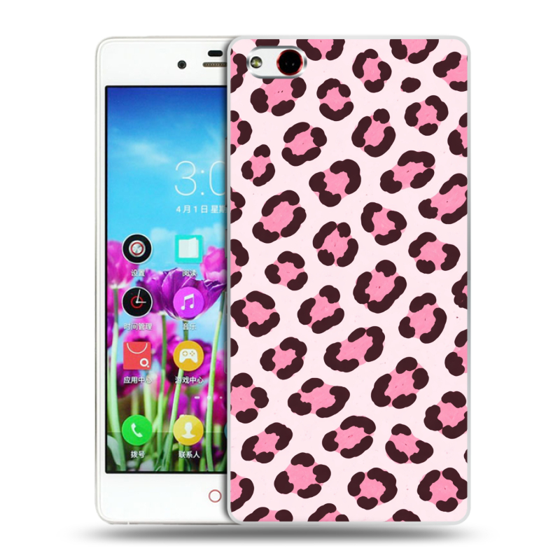 Пластиковый чехол на ZTE Nubia Z9 Max с принтом для девочек Пластиковый чехол на ZTE Nubia Z9 Max с принтом для девочек