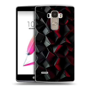 Силиконовый чехол на LG G4 Stylus с принтом Абстракция