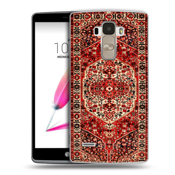 Силиконовый чехол на LG G4 Stylus с принтом Ковер