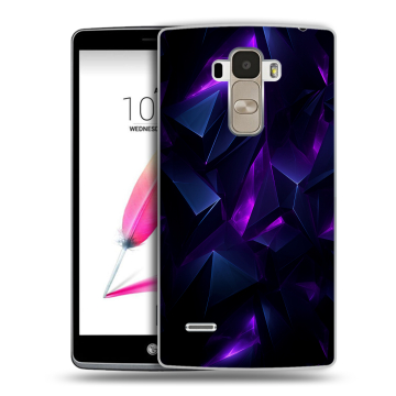 Силиконовый чехол на LG G4 Stylus с принтом Абстракиция
