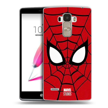 Силиконовый чехол на LG G4 Stylus с принтом человек паук spiderman Силиконовый чехол на LG G4 Stylus с принтом человек паук spiderman