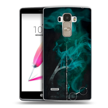 Силиконовый чехол на LG G4 Stylus с принтом Гарри Поттер Harry Potter