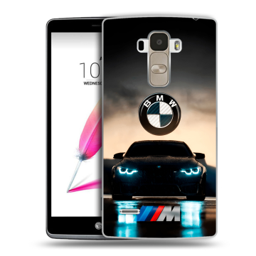 Силиконовый чехол на LG G4 Stylus с принтом БМВ BMW Силиконовый чехол на LG G4 Stylus с принтом БМВ BMW