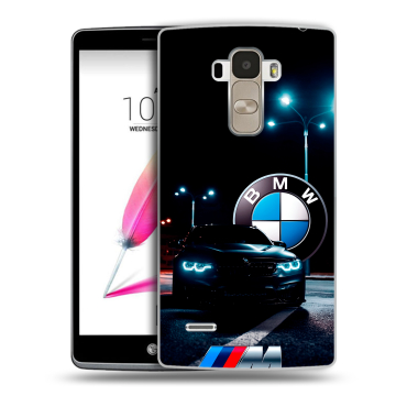 Силиконовый чехол на LG G4 Stylus с принтом БМВ BMW Силиконовый чехол на LG G4 Stylus с принтом БМВ BMW