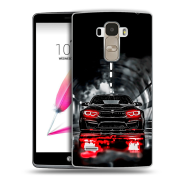 Силиконовый чехол на LG G4 Stylus с принтом BMW БМВ Силиконовый чехол на LG G4 Stylus с принтом BMW БМВ
