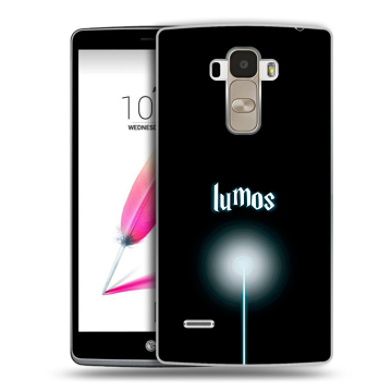 Силиконовый чехол на LG G4 Stylus с принтом Harry Potter Гарри Поттер