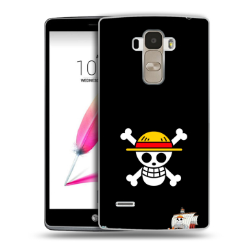 Силиконовый чехол на LG G4 Stylus с принтом One Piece Ван Пис