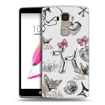 Силиконовый чехол на LG G4 Stylus с принтом Y2K
