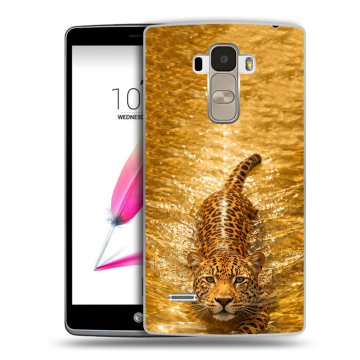 Силиконовый чехол на LG G4 Stylus с принтом женский