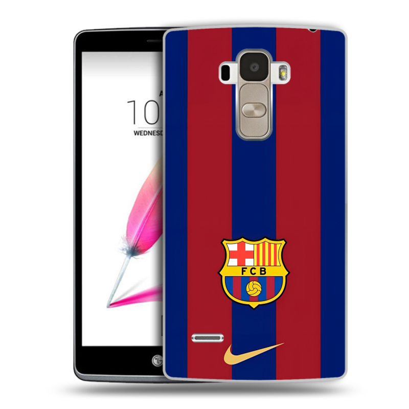 Силиконовый чехол на LG G4 Stylus с принтом Барселона Barcelona Силиконовый чехол на LG G4 Stylus с принтом Барселона Barcelona