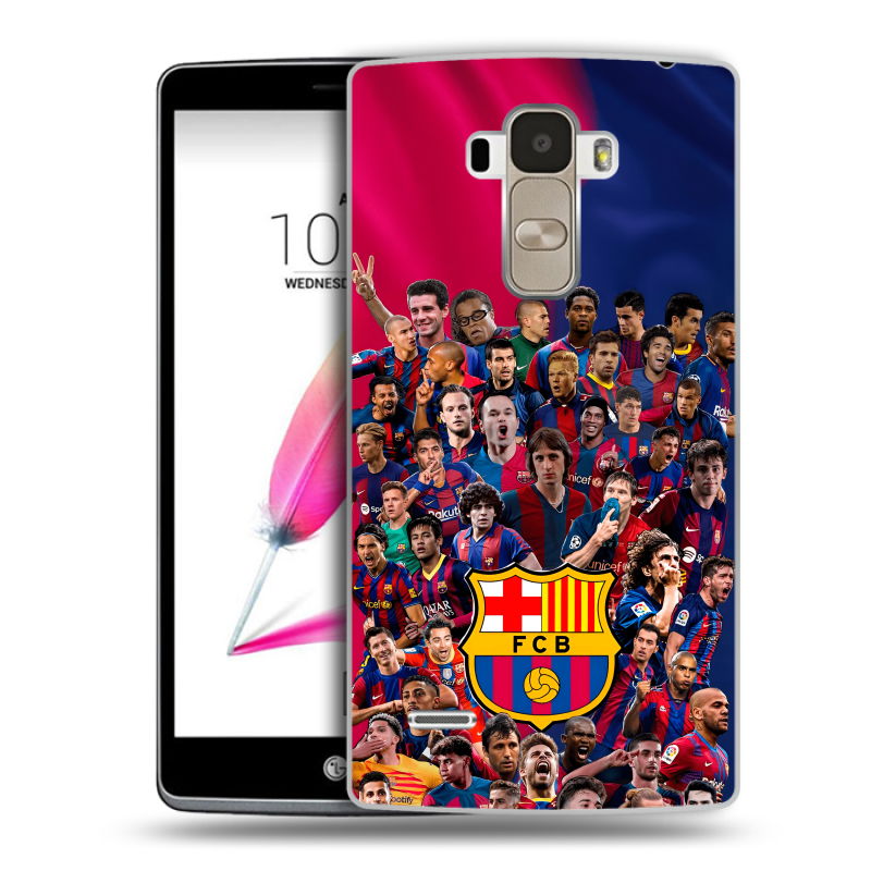 Силиконовый чехол на LG G4 Stylus с принтом Барселона Barcelona Силиконовый чехол на LG G4 Stylus с принтом Барселона Barcelona