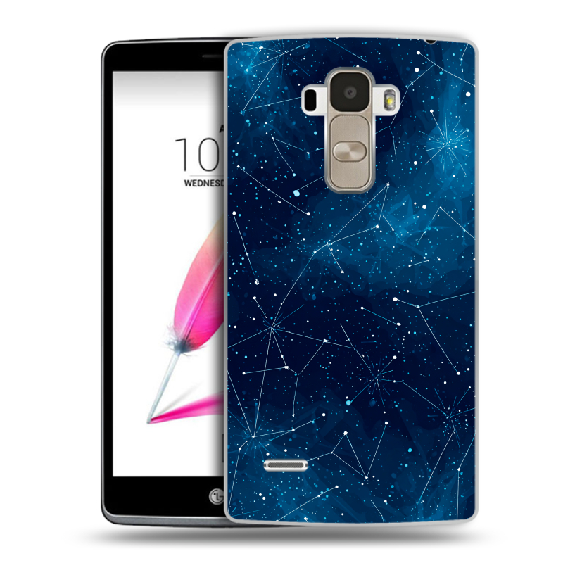 Пластиковый чехол на LG G4 Stylus с принтом Космос звезды Пластиковый чехол на LG G4 Stylus с принтом Космос звезды