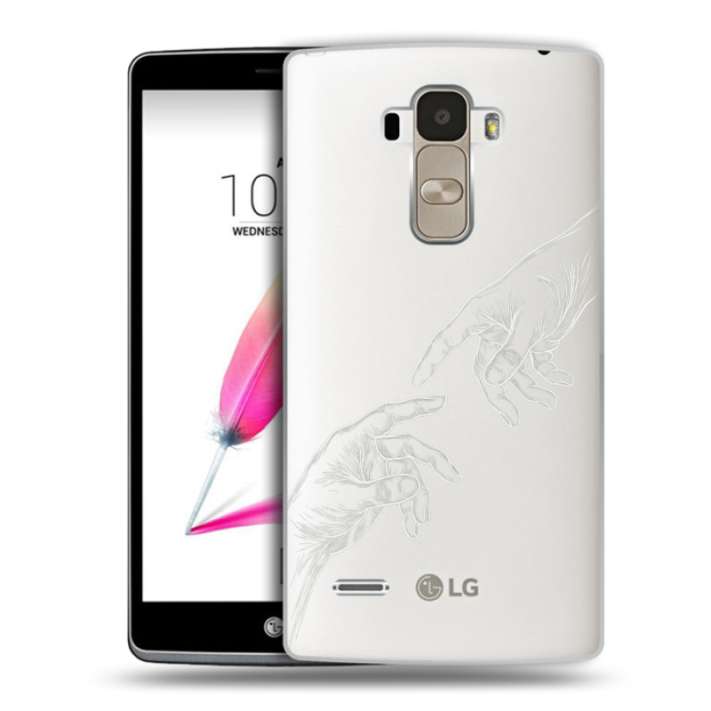 Силиконовый чехол на LG G4 Stylus с принтом Сотворение мира Силиконовый чехол на LG G4 Stylus с принтом Сотворение мира