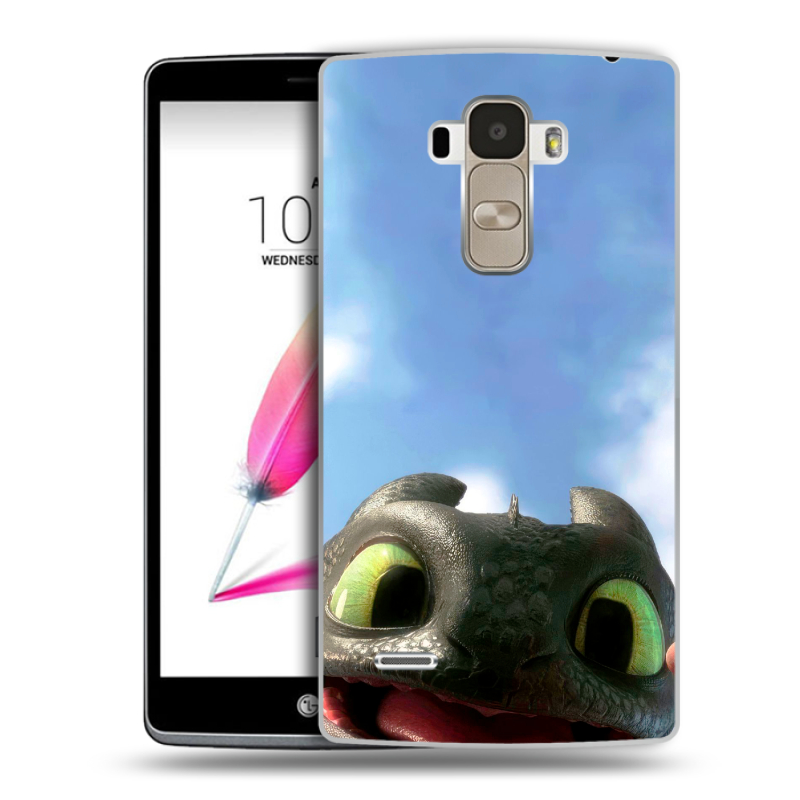 Пластиковый чехол на LG G4 Stylus с принтом Как приручить дракона Пластиковый чехол на LG G4 Stylus с принтом Как приручить дракона