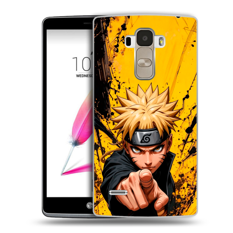 Пластиковый чехол на LG G4 Stylus с принтом Naruto Наруто Пластиковый чехол на LG G4 Stylus с принтом Naruto Наруто