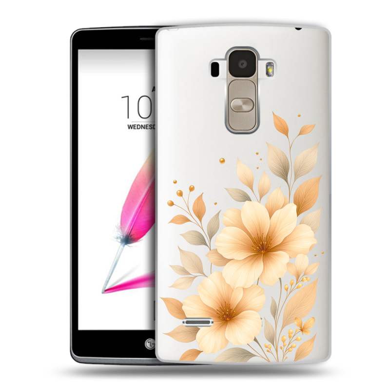 Силиконовый чехол на LG G4 Stylus с принтом для девушки Силиконовый чехол на LG G4 Stylus с принтом для девушки