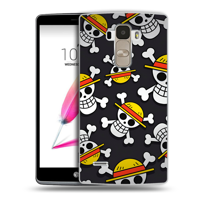 Силиконовый чехол на LG G4 Stylus с принтом One Piece Ван Пис Силиконовый чехол на LG G4 Stylus с принтом One Piece Ван Пис