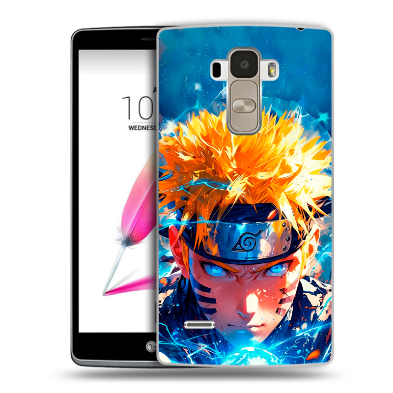 Силиконовый чехол на LG G4 Stylus с принтом Аниме Наруто Naruto Силиконовый чехол на LG G4 Stylus с принтом Аниме Наруто Naruto