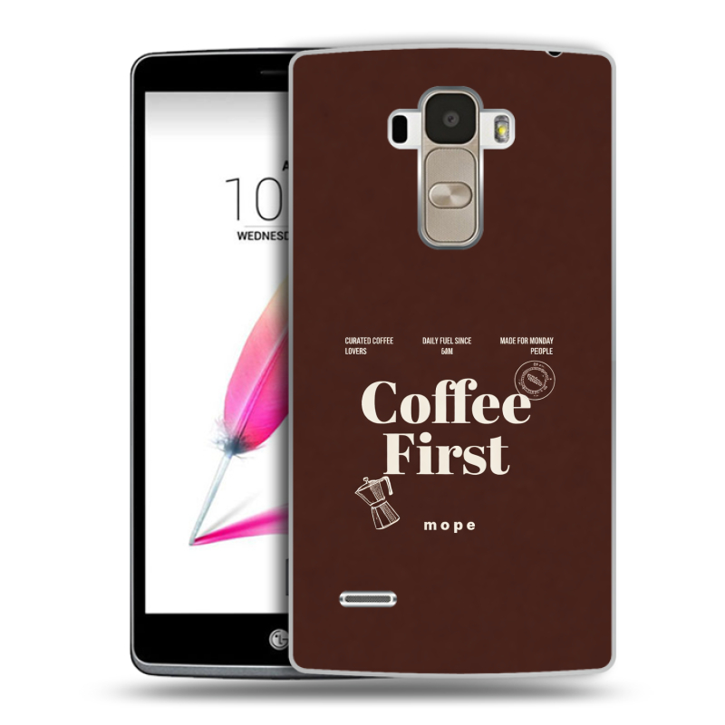 Пластиковый чехол на LG G4 Stylus с принтом женский Пластиковый чехол на LG G4 Stylus с принтом женский